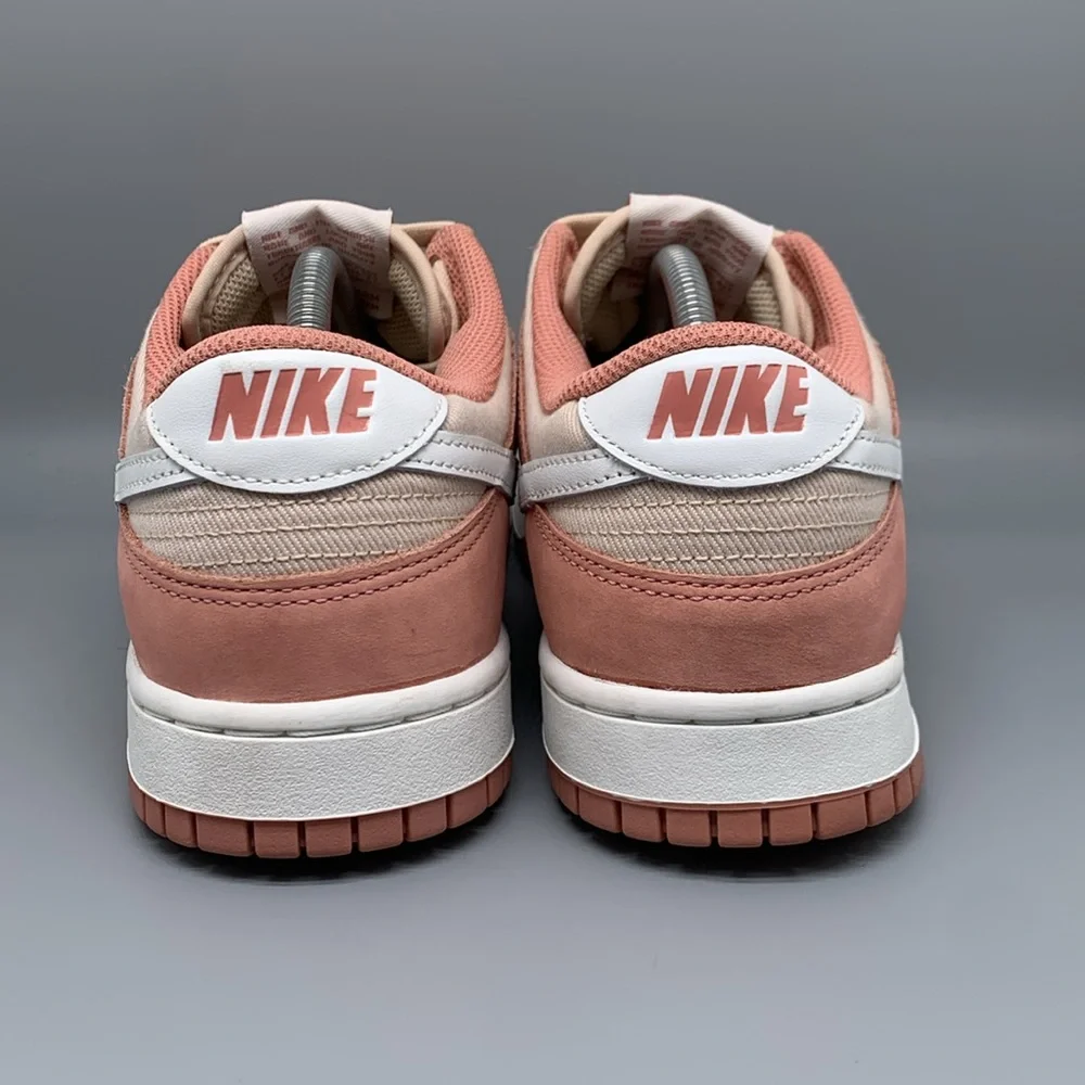 Nike Dunk Low Retro PRM Red Stardust‎ Shoes FB8895-601 Men's Sz 10.5